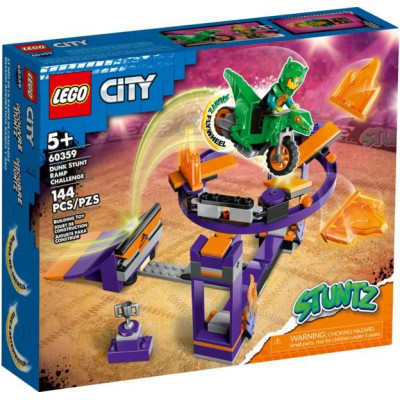 LEGO City - Kaskadérská výzva s rampou a obručí