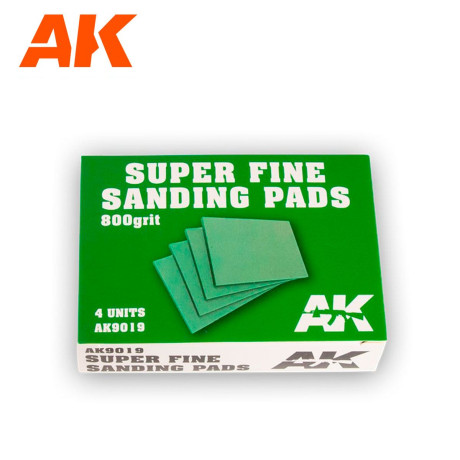Fine Sanding Pads 400 grit. 4 units