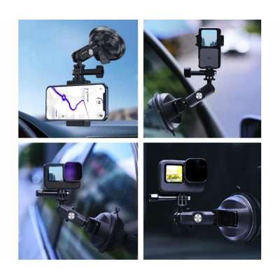 360° Rotation Vehicle Mount + smartphone holder