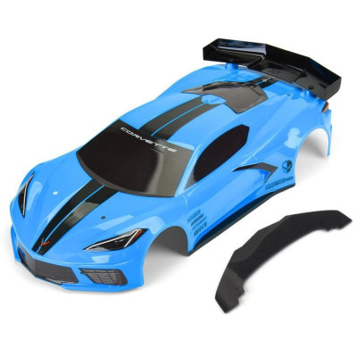 PROTOform karosérie 1:7 Chevrolet Corvette C8 modrá: Arrma Felony