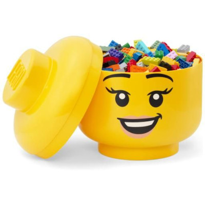 LEGO Storage Head Large - mrkající chlapec