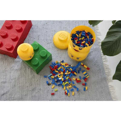 LEGO Storage Head Large - šťastný chlapec