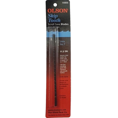 Olson list do lupénkové pilky 1.14x0.43x127mm vlčí zub 11.5TPI (12ks)