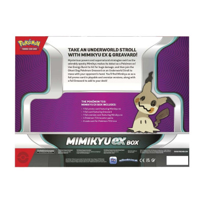 Pokémon TCG Mimikyu ex Box