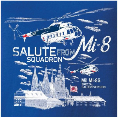 Antonio pánské tričko Mi-8 Salute M