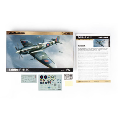 EDUARD Spitfire F Mk. IX 1/72 ProfiPACK edition