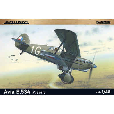 EDUARD Avia B-534 IV. série 1/48 ProfiPACK edition