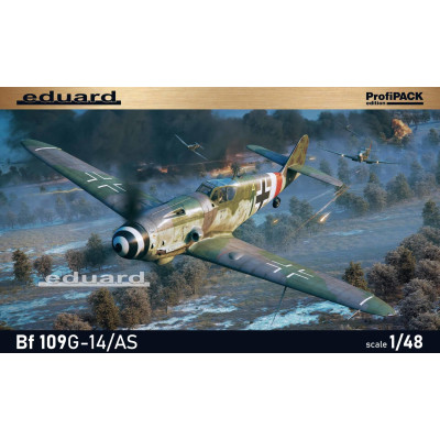 EDUARD Bf 109G-14/ AS 1/48 ProfiPACK edition