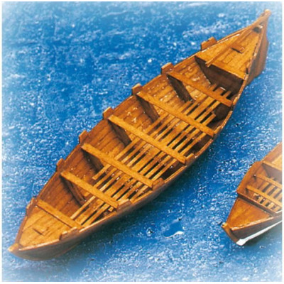 Krick Rybářská loďka kit 72x26x15mm