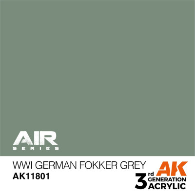 WWI German Fokker Grey 17ml