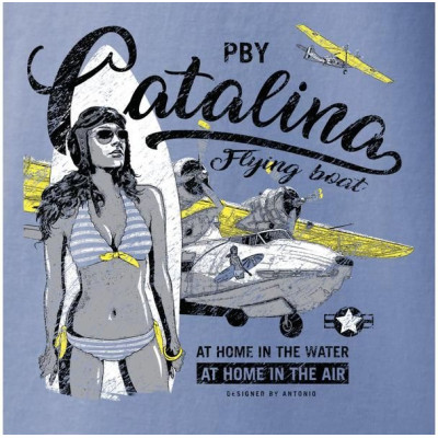 Antonio Men's T-shirt PBY Catalina XL