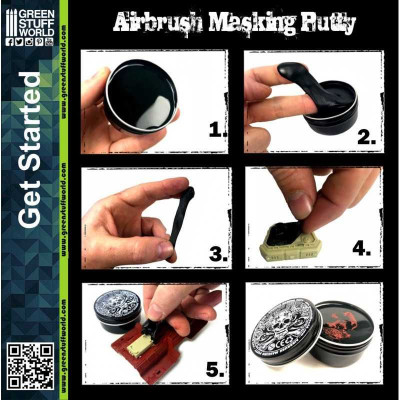 Airbrush Masking Putty 60gr