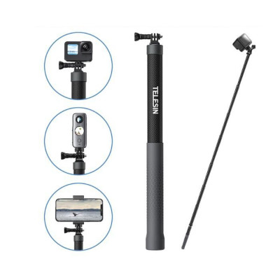 Prodlužující selfie tyč na kameru Insta360 X3 / X2 / One RS (3m)