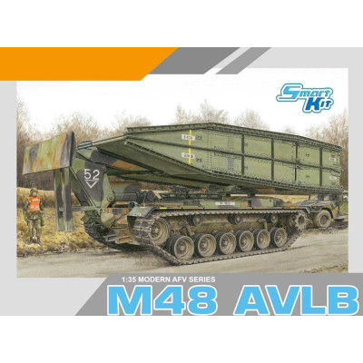 Model Kit military 3606 - M48 AVLB (ARMORED VEHICLE LAUNCHED BRIDGE)