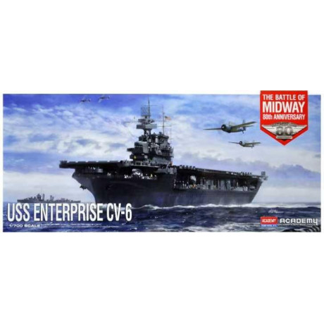 Model Kit loď 14409 - USS Enterprise CV-6 \"Batte of Midway\" (1:700)