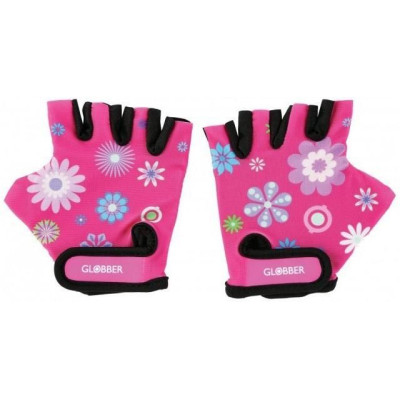 Globber - Dětské ochranné rukavičky XS Teal Shapes