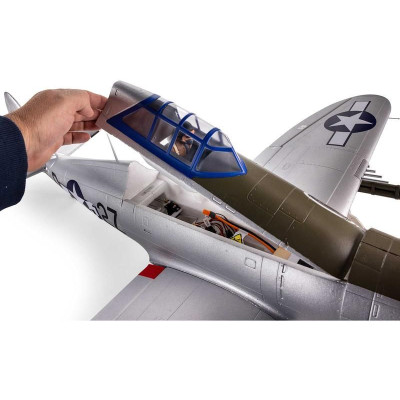 E-flite P-47 Razorback 1.2m SAFE Select BNF Basic