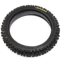 Náhradní díl pro RC model motorky Losi 1:4 Promoto-MX: pneu Dunlop MX53 přední 60Sh, vložka