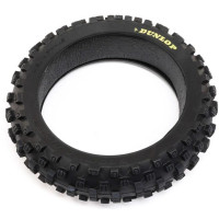 Náhradní díl pro RC model motorky Losi 1:4 Promoto-MX: pneu Dunlop MX53 zadní 60Sh, vložka