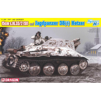 Modelkit tank 6489 - 15cm s.IG.33/2(Sf) auf Jagdpanzer 38(t) Hetzer (
