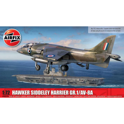 Classic Kit letadlo A04057A - Hawker Siddeley Harrier GR.1/AV-8A (1:7