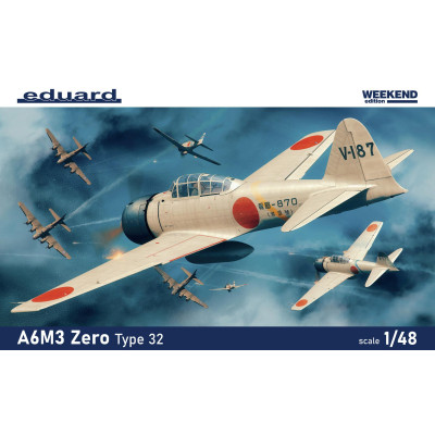 EDUARD A6M3 Zero Type 32 1/48 WEEKEND edition