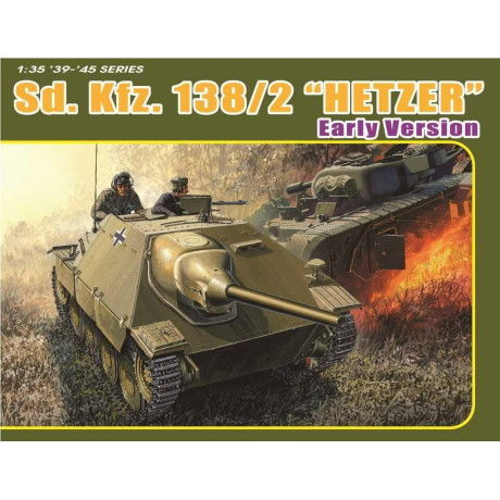 Model Kit military 6708 - HETZER EARLY VERSION (1:35)