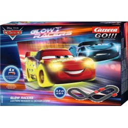 Autodráha Carrera GO 63521 Disney Cars 3 - GLOW