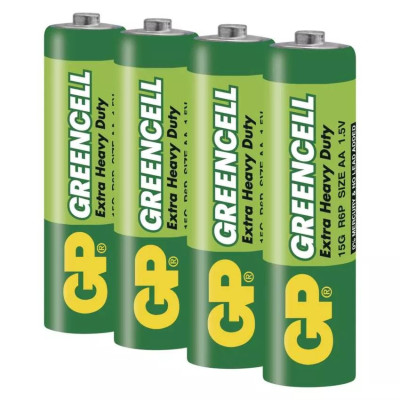 Zinko-chloridová batéria GP Greencell R6 (AA)