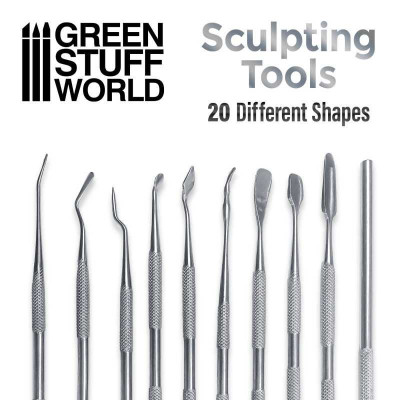 10x Sculpting Tools / 10x sochárske nástroje