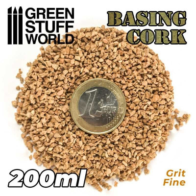 Fine Basing Grit - 200ml / Korok jemná základná zrnitosť 200ml