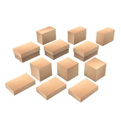 Miniature Boxes - Small / Škatuľky nepotlačené malé 12ks