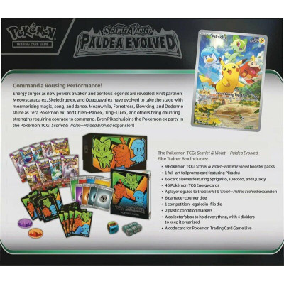 Pokémon: Paldea Evolved Elite Trainer Box