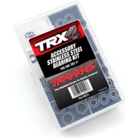 Traxxas sada nerezových kuličkových ložisek pro RC modely aut TRX-4. Upgradujte ložiska na vašem modelu za nerezová pro dlouhotrvající výkon ve vlhkých podmínkách. Sada ložisek je balena v krabičce s přihrádkami a štítkem pro identifikaci.