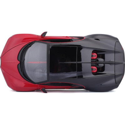 Bburago Plus Bugatti Chiron Sport 1:18 červená