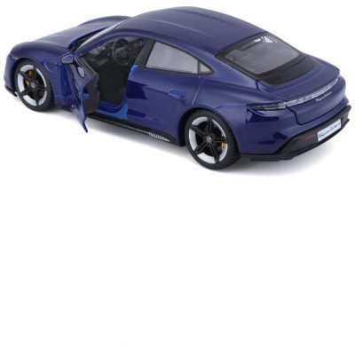 Bburago Porsche Taycan Turbo S 2019 Carrara 1:24 modrá