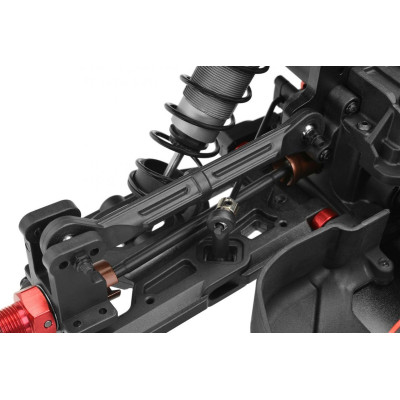 SPARK XB-6 - BUGGY 4WD - ROLLER šasi - bez elektroniky - červená