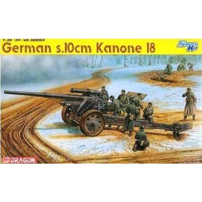 Model Kit military 6411 - GERMAN s 10cm KANONE 18 (1:35)