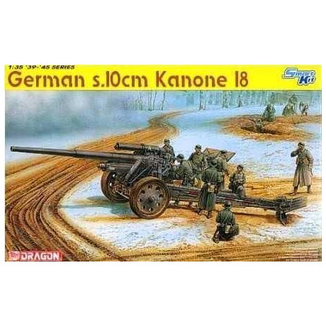 Model Kit military 6411 - GERMAN s 10cm KANONE 18 (1:35)