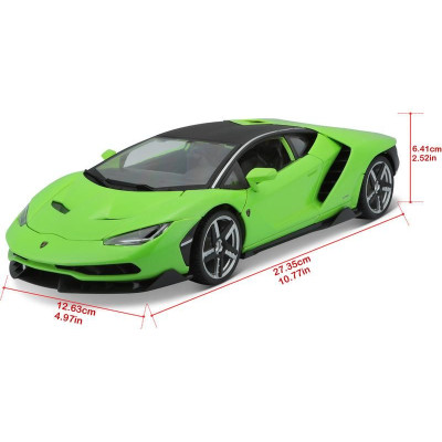 Maisto Lamborghini Centenario 1:18 světle zelená