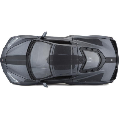 Maisto Chevrolet Corvette Stingray 2020 1:18 šedá