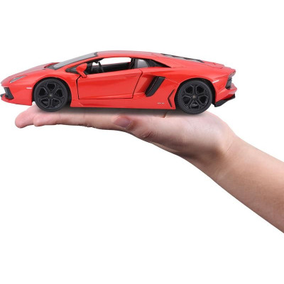 Maisto Lamborghini Aventador Coupé 1:24 oranžová metalíza