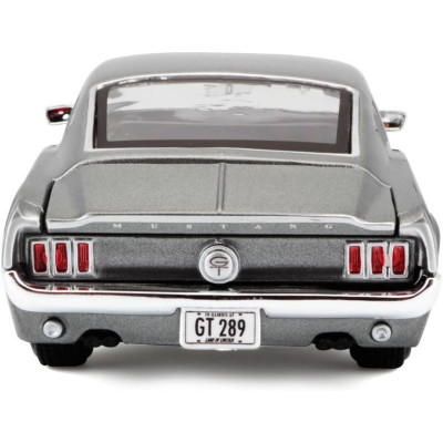 Maisto Ford Mustang GT 1967 1:24 šedá metalíza