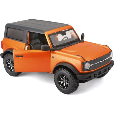 Maisto Ford Bronco 2021 1:24 oranžová metalíza