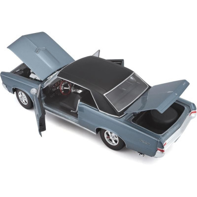 Maisto Pontiac GTO 1965 1:18 modrá metalíza
