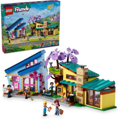 LEGO Friends - Rodinné domy Ollyho a Paisley