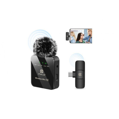 2.4GHz Type-C Wireless Lavalier Microphone (With Battery)