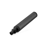 MIBO lehká černá karbonová rukojeť s dírou o průměru 3 mm. Vhodná pro 1.5mm a 2.0mm hex, hrot pilníku a jiné bity s 3mm průměrem.