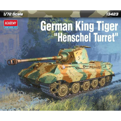 Model Kit tank 13423 - German King Tiger \"Henschel Turret\" (1:72)