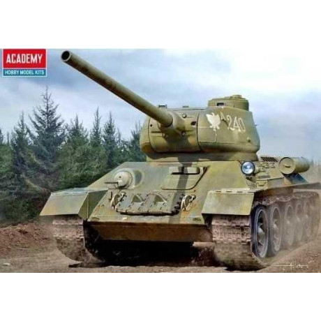 Model Kit tank 13554 - Soviet Medium Tank T-34-85 “Ural Tank Factory
